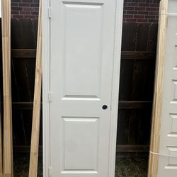 24”x 80” Right Hand Door With 2 Inch Width Trim Around 
