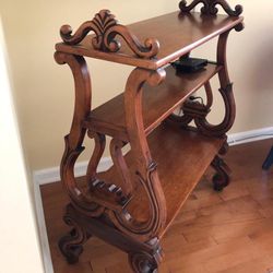 Antique Media console