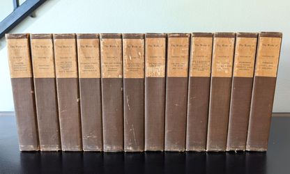 1910 Robert Browning Complete Works 12 Vol Set Florentine Ed No. 367