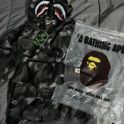 Size Medium Bape Hoodie