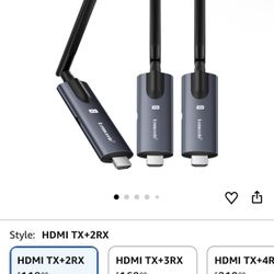 NEW Lemorele Wireless HDMI Transmitter and Receiver  1TX+2RX