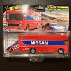 Hot Wheels - Team Transport - ‘94 Nissan 300 ZX GTS & Euro Hauler