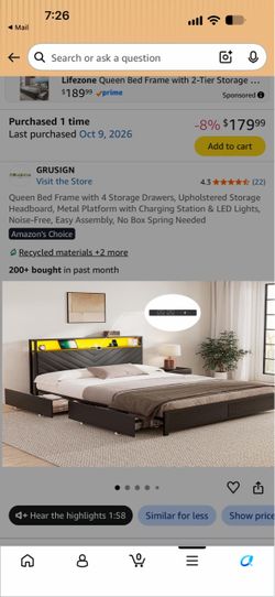 Queen Bed Brand New