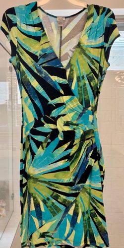 Cache’ Vintage Tropical Dress
