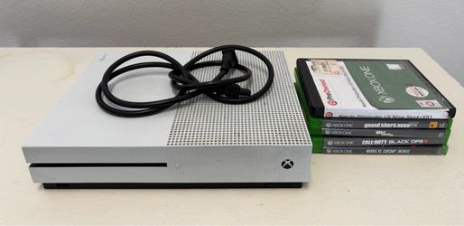 Xbox One S with five games