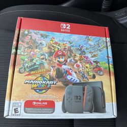 New Nintendo Switch 2 Mario World Bundle 