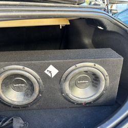 Subwoofer /speakers Rockford For Sale