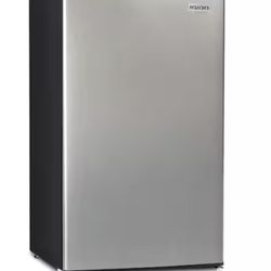 18 in. Width 3.2 cu.ft. Mini Refrigerator in Platinum