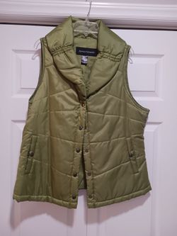 Ashley Stewart Quilted Puffer Vest