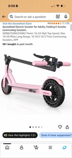 Electric scooter new in the box