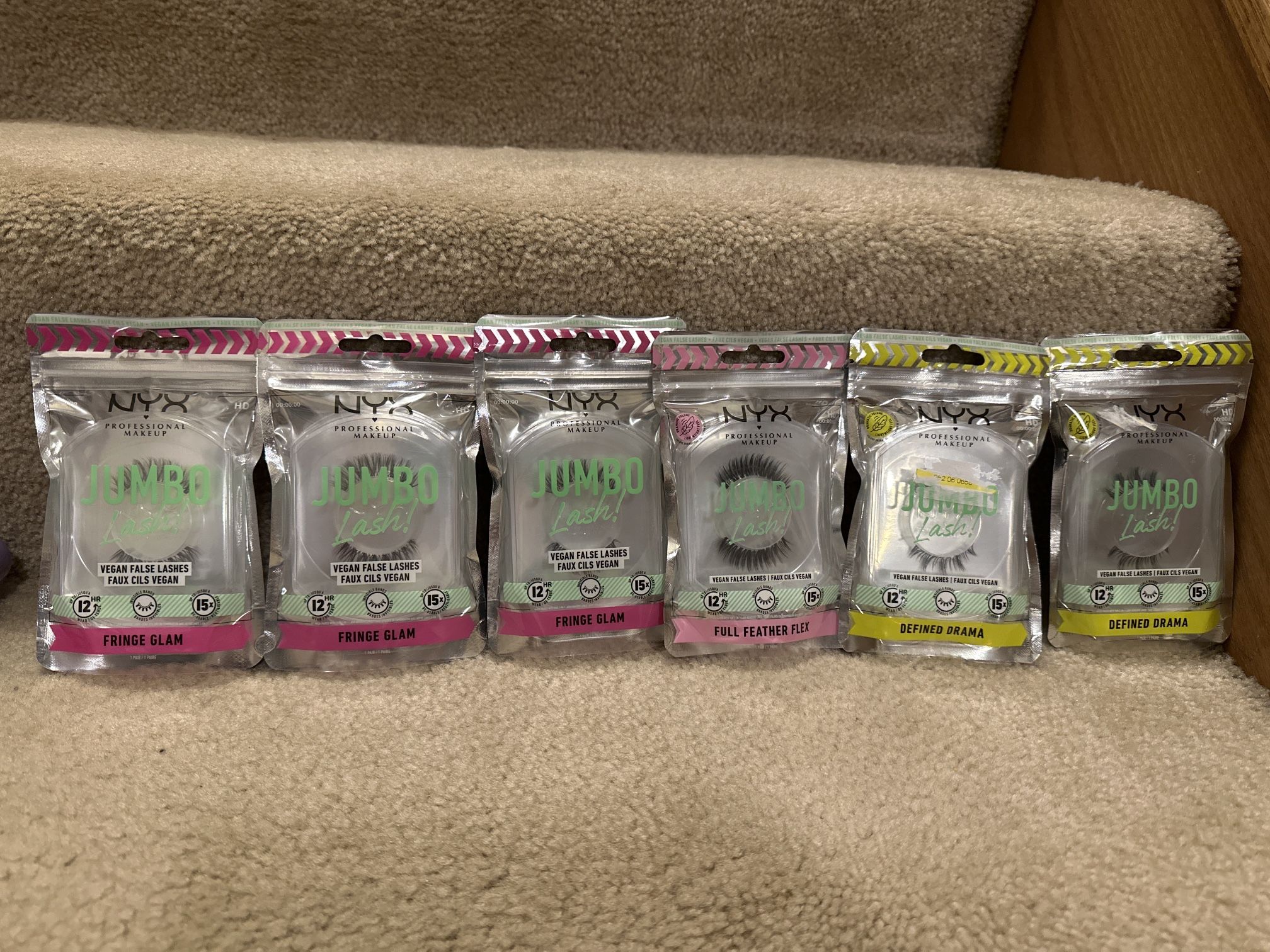 NYX Jumbo Lash Vegan False Lashes new $7/item