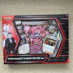 Team Rockets Mewtwo Ex Box