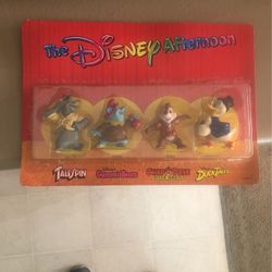 1991 THE DISNEY AFTERNOON FIGURES SET OF 4