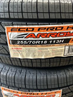 255 70 18    Arroyo  eco pro H/T