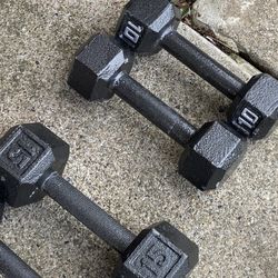 10 Lb Dumbbells $20 Cash