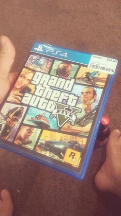 Ps4 Grand theft auto 5 like new