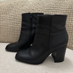 Chunky Heel Boot