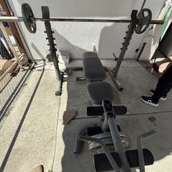 Golds Benchpress / squat rack