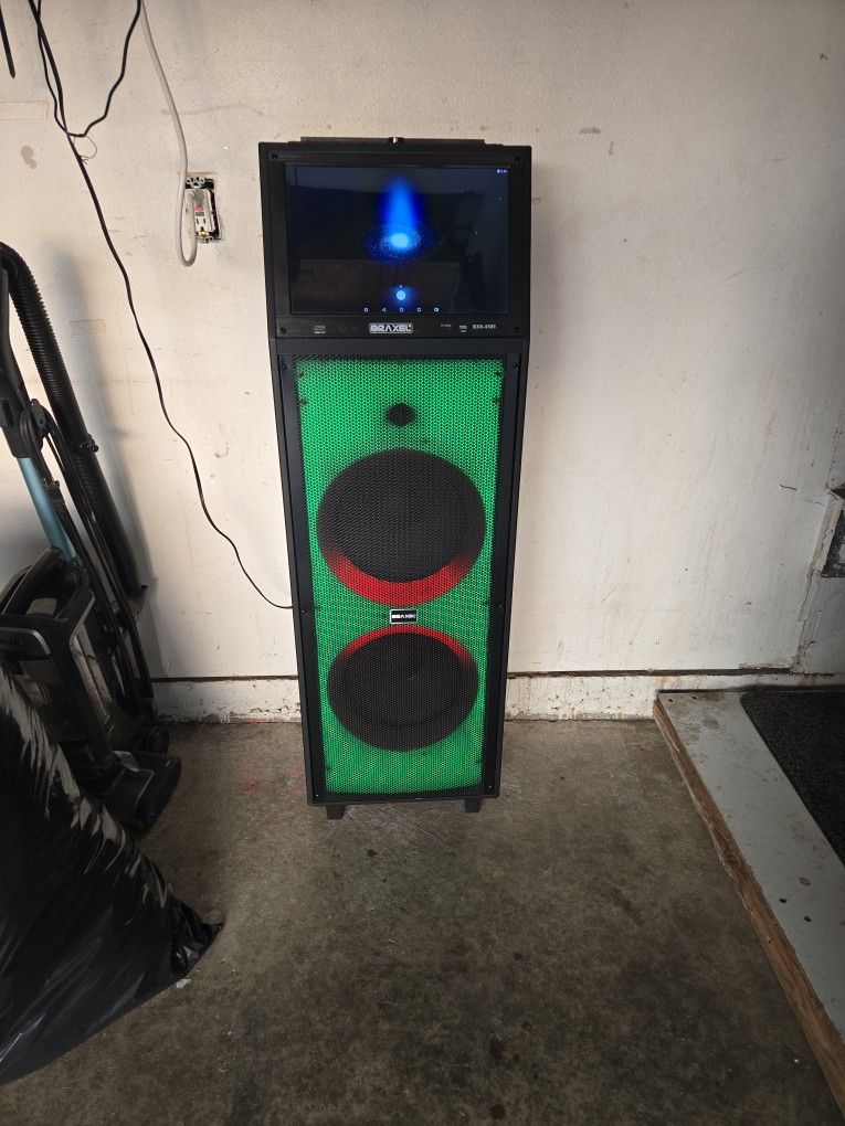 BRAXEL SPEAKER WITH TOUCH SCREEN $300