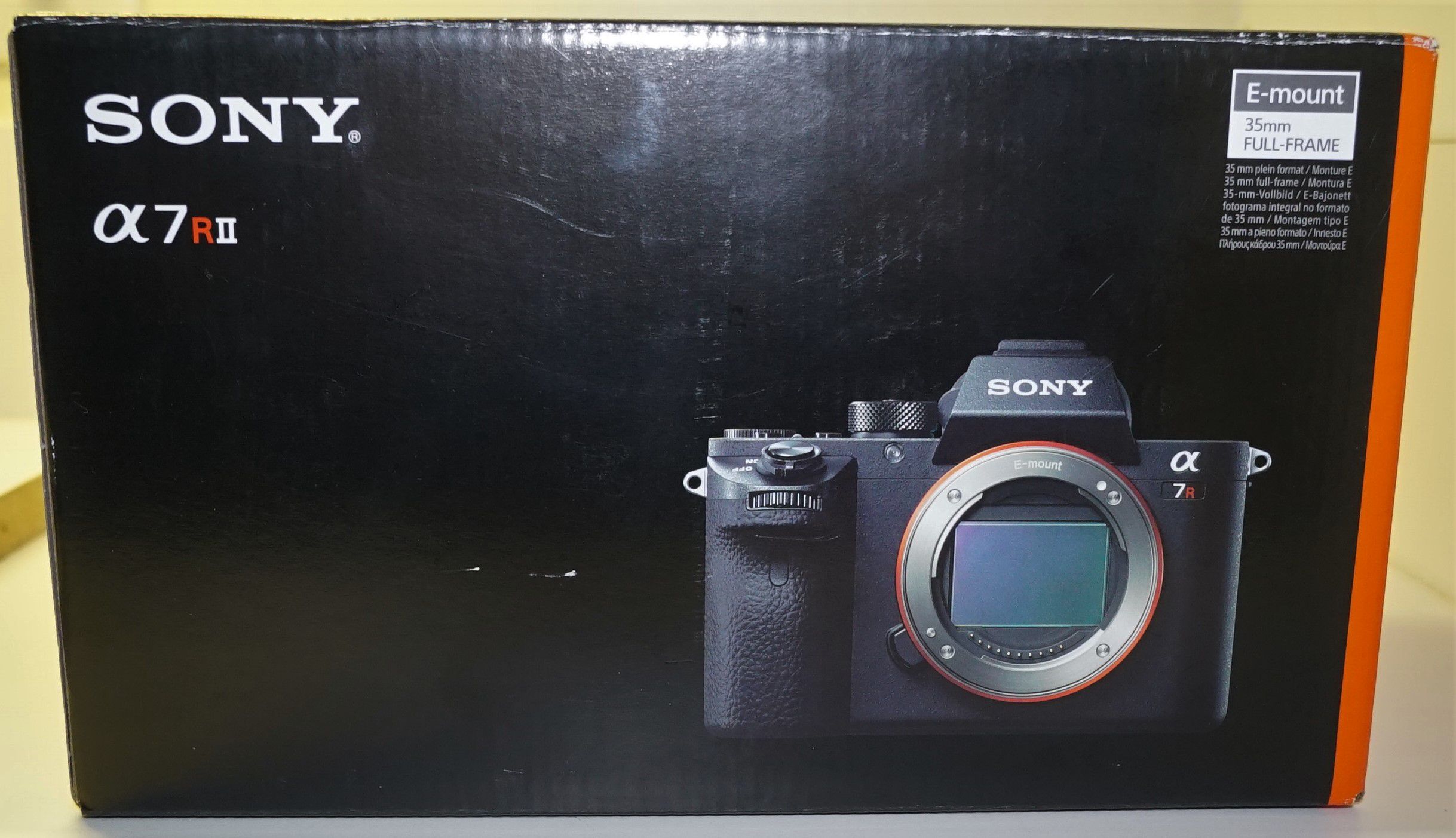 Sony a7R II Full-Frame 4k Mirrorless 42.4MP Camera, Body Only