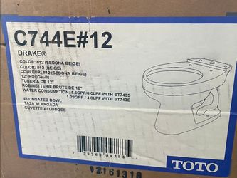 NEW TOTO DRAKE TWO-PIECE TOILET