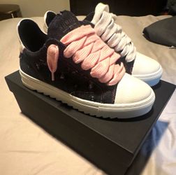 Numeris Men’s Pink Denim shoes Size 42 (US SIZE M9-9.5)
