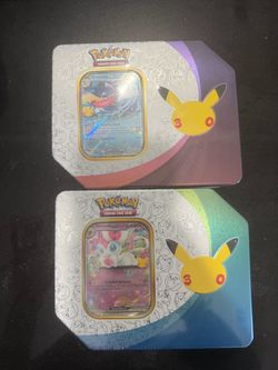 Pokémon 30th anniversary tins