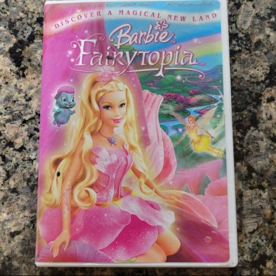 Barbie TV, Barbie DVD player, 6 Barbie DVD's