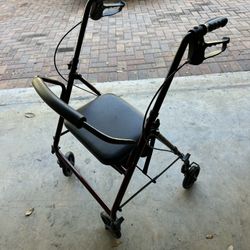 Walker With Seat