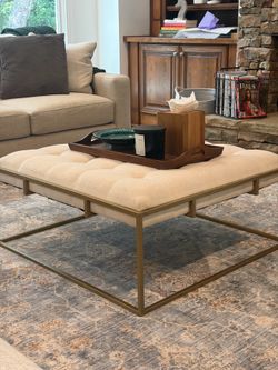 Beautiful Accent Tufted Ottoman