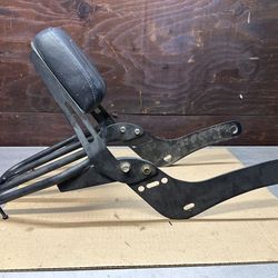 HONDA REBEL 300 500 BACKREST SISSY BAR WITH RACK