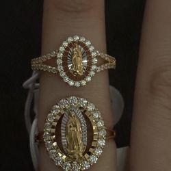 virgin mary rings 