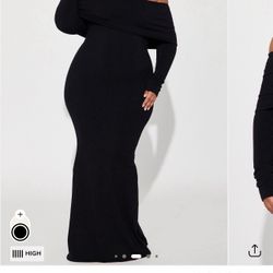 Fashion Nova  Nayeli Snatched Maxi Dress