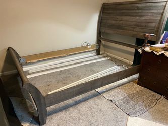 Queen bed frame