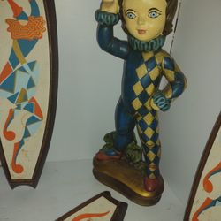 Vintage Jester Circus Clown Stuff