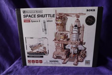 ROKR Space Shuttle 3D Wooden Model Kit LKA02