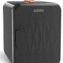 Cosmetic Mini Fridge for Skin Care/Makeup, 4L Portable Beauty Fridge Aidek Input 12 Volt or Car Plug