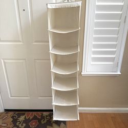 Hanging Fabric Closet Shelf Storage Organizer