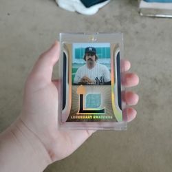 Jim Catfish Hunter Patch Card (2004 Yankees)