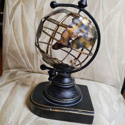 Metal Globe Bookend