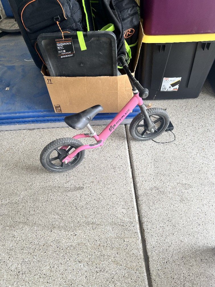 Pink Balance Bike