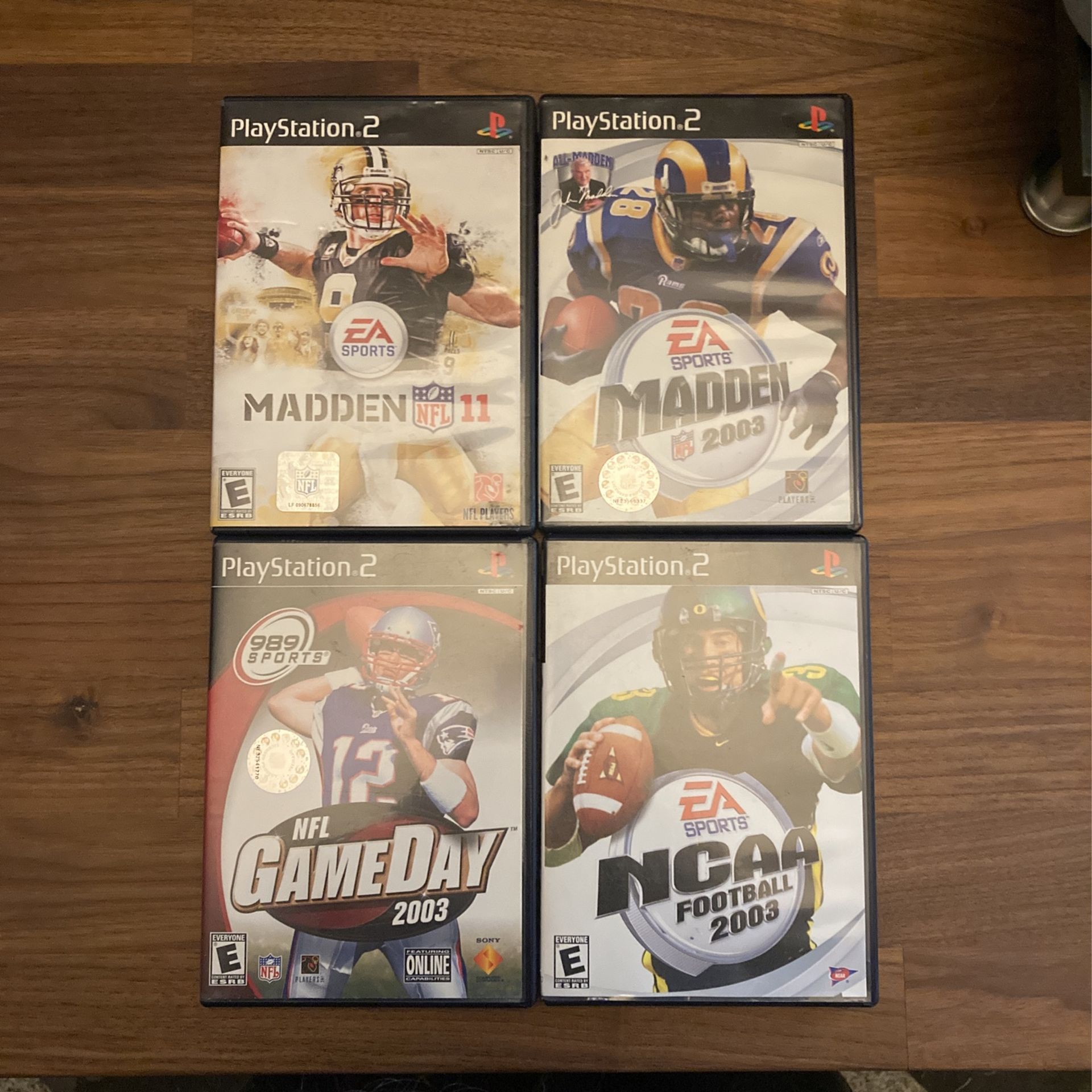 PS2 Football Games