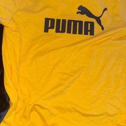 Yellow Puma Shirt