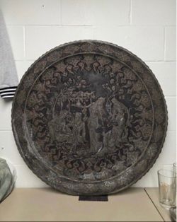Very Intricate Handade Art From The 19th Century, Possibly Persia (Now Iran)