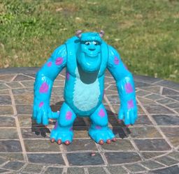 BROKEN Spin Master Disney Pixar Monsters Inc Sully Action Figure Toy Scare Major