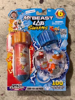 MrBeast Lab Swarms Hyper Fusion Series Lava + Ice Lab Pack.