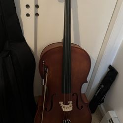 Cello With Music Stand