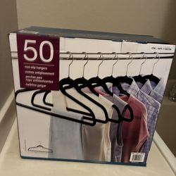 Brand New Box 50 Hangers $20