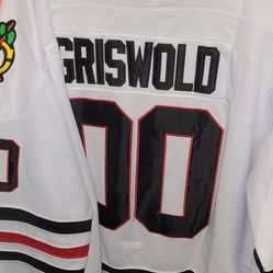 Clark Griswold Blackhawks Jersey 