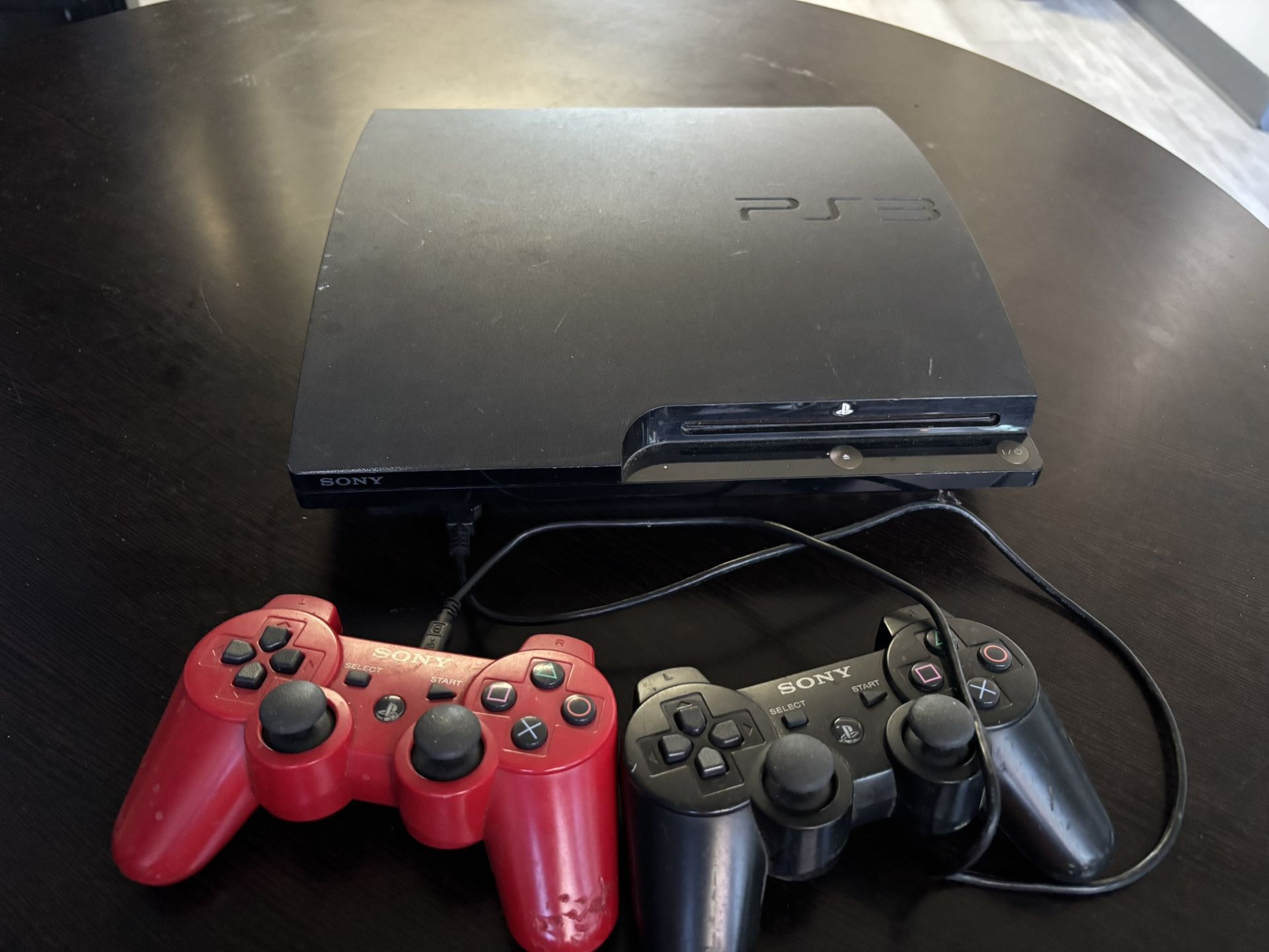 PS3 With Controllers